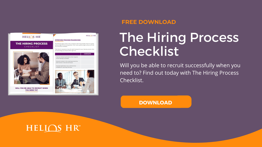 Hiring Process Checklist  CTA